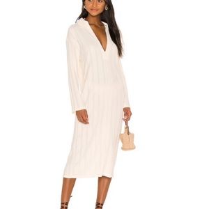 NWT Free People Beach Long Sleeve Collared Dress